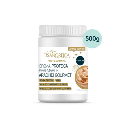 Crema Proteica Spalmabile al gusto di Arachidi Gourmet Tisanoreica Professional (500g)